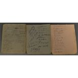 Sporting Interest - Football Autographs 1935-36 season, Middlesbrough,