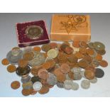 Coins and Medals - a World War II quintet, with case of issue to H J Gilbert, comp, Atlantic Star,
