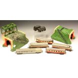Model Railway - Tri-ang and other engines, rolling stock,