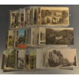 Postcards - Derbyshire cards including several RPP