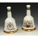 Whisky - a Bell's Scotch Whisky limited edition bell decanter, 60th Birthday HRH Queen Elizabeth II,
