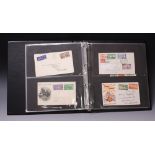 Stamps - album of KGVI fdc's and commercial mail