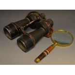 Boxes and Objects - a pair of Ross 7 x 50 Steplux binoculars;