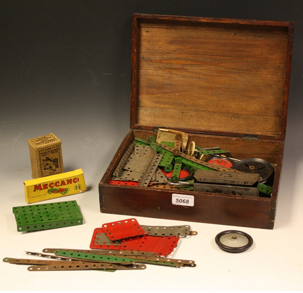 Construction Toys - a vintage Meccano set