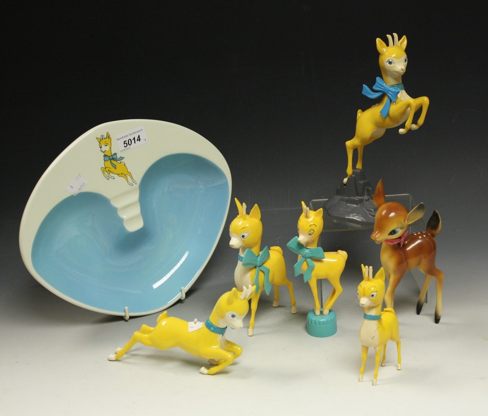 Advertising - a Beswick Babycham ashtray,