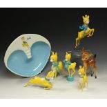 Advertising - a Beswick Babycham ashtray,