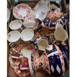 Ceramics - a Royal Albert Serena pattern part tea service, cups, saucers, milk jug, sugar bowl,