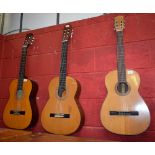 A BM Espana, Classical Spanish acoustic guitar, spruce soundboard, mahogany sides and back,