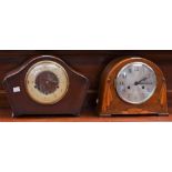 An Art Deco style mantel clock,