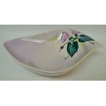 A Carlton ware Australian design irregular dish, embossed with honeysuckle,