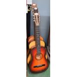 A Spanish Classical Acoustic guitar, the 'Clasico, by BM, length of soundboard 46cm,
