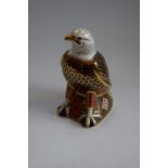 A Royal Crown Derby paperweight, Bald Eagle,