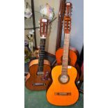 A BM 'Almeria' model, Spanish Classical acoustic guitar, two-piece cedar soundboard,