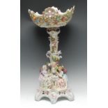 A large late 19th century Continental figural centrepiece,