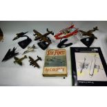 Toys - Aviation models Avro Lancaster, Spitfire, Hawker Hurricane, Stealth Bomber, Heinkel 162A,
