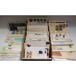 Stamps - box of worldwide FDC's