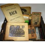Paper Ephemera - box of vintage books, comics, magazines, pamphlets,