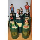 A set of eight Robert Harrop Designs, The Beano Collection Dandy figures,