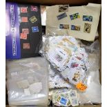 Stamps - large accumulation various countries in large binders, albums, loose, etc,