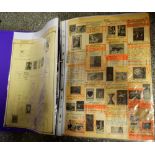 Stamps - a large box containing various single country collections,
