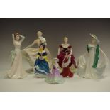 Coalport ladies - Ladies of Fashion Flair; Elegance; High Society;