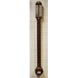A Russell of Norwich stick barometer