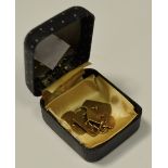 A pair of 9ct gold cufflink's,
