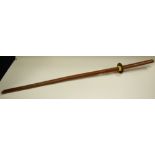 A Japanese Bokken Samurai practice sword,