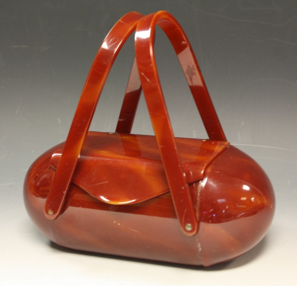 A Wilardy Lucite novelty bag, by Will Hardy, c.
