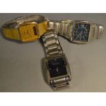 Watches - a gentleman's Umbro stainless steel fashion watch; a Ben Sherman watch;