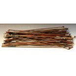 Musical Instruments - Violin bows, assorted,