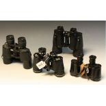 Binoculars - a pair of WWII military issue Kershaws Bino Prism no2 MKII x 6 binoculars,