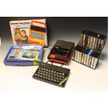 A Texas Instruments Speak and Spell; another,