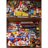 Toys and Juvenalia - die-cast vehicles including Dinky, Matchbox, Corgi, planes, lorries, others,