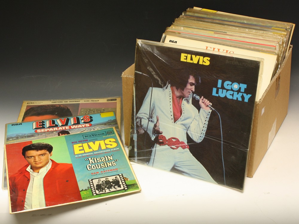 Vinyl Records - LP's including Elvis Presley, Elvis - RD-27120; Elvis For Everyone - RD 7752,