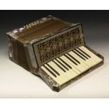 An Italian Alvari piano accordion