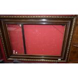 A gilt highlighted picture/looking glass frame,