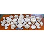 A comprehensive Royal Albert Memory Lane pattern dinner, tea and coffee service,