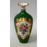 A Royal Crown Derby ovoid vase,