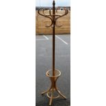 A bentwood coat stand, 184.