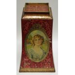 Victory, Nelson - an early 20th century spreading square tin,