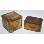 Keene Robinson & Co - an Edwardian shaped square mustard tin,