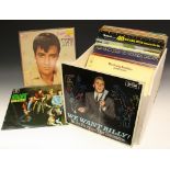 Vinyl Records - LP's including Billy Fury; Elvis Presley; Dion; Perry Como; The Slim Whitman Story;