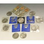 Coins - UK 1953 Coronation specimen coins set of 9 coins as issued by the Royal Mint,