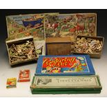 Toys and Juvenalia - The Ernest Sewell "Tiddlytennis" tabletop game,