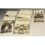 Postcards - collection of real photographic postcards,