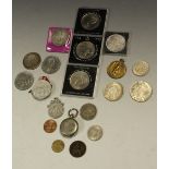 Coins and Medals - WWI civilivation metal OTE I Lees, Nottingham and Derby,