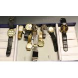 Watches - a vintage retro Sekonda De Luxe 23 jewel wristwatch; others, Buler, Ingersoll, Constant,