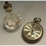 A Victorian silver openface pocket watch,