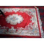 A Chinese woollen carpet,